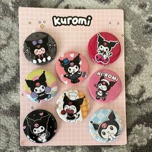 Kuromi pin set new!